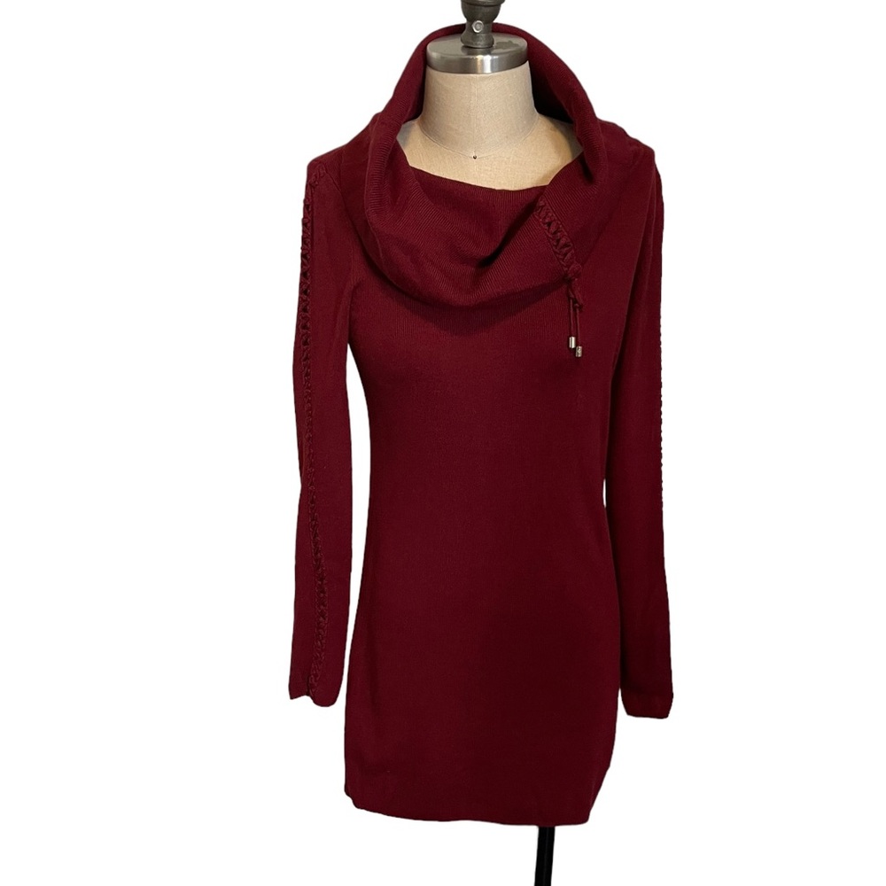 WHBM Cowl Neck Tunic Sweater Size XS